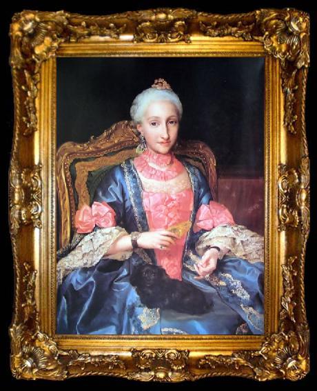 framed  Anton Raphael Mengs Infanta Maria Josefa, ta009-2